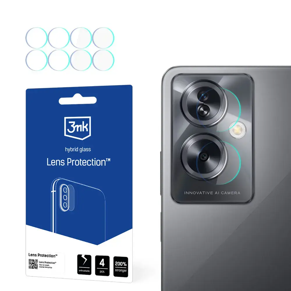 Oppo A79 5G - 3mk Lens Protection™ screen protector
