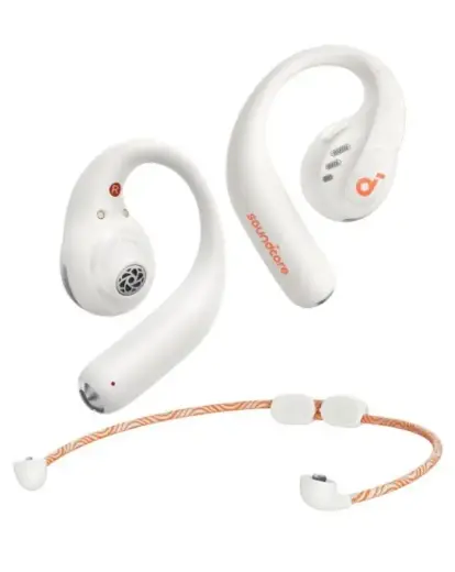 On-Ear Headphones Soundcore AeroFit Pro white