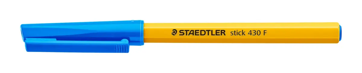 Lodīšu pildspalva STAEDTLER STICK 430F 0.7mm zila