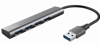 USB Centrmezgls Trust Halyx 4 Port USB 3.2 Gen1 Hub