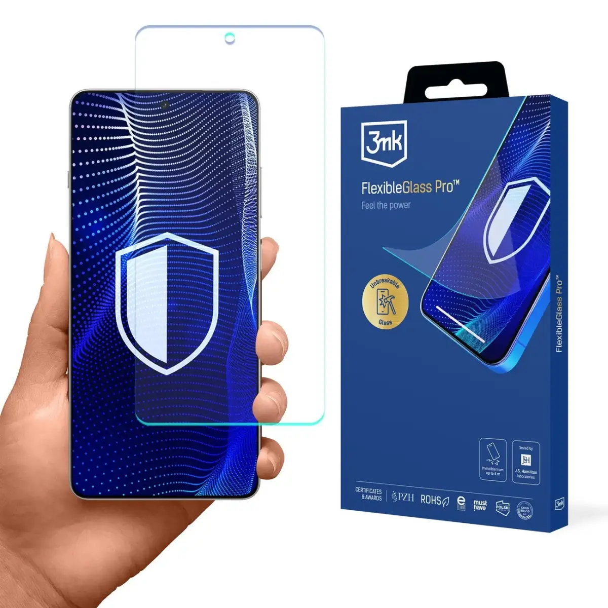 Hybrid glass 3mk FlexibleGlass Pro for OnePlus 13R