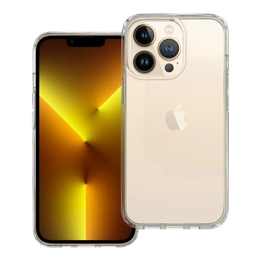 SUPER CLEAR HYBRID case for IPHONE 13 Pro transparent