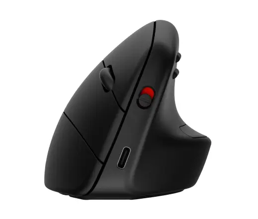 HP 925 Ergonomic 6H1A5AA bezvadu vertikālā pele melna