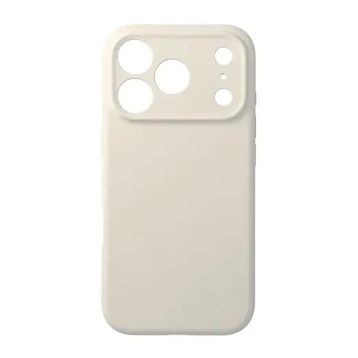 Forcell F-Protect Rubber Premium telefono dėklas su MagSafe palaikymu iPhone 17 Pro baltas