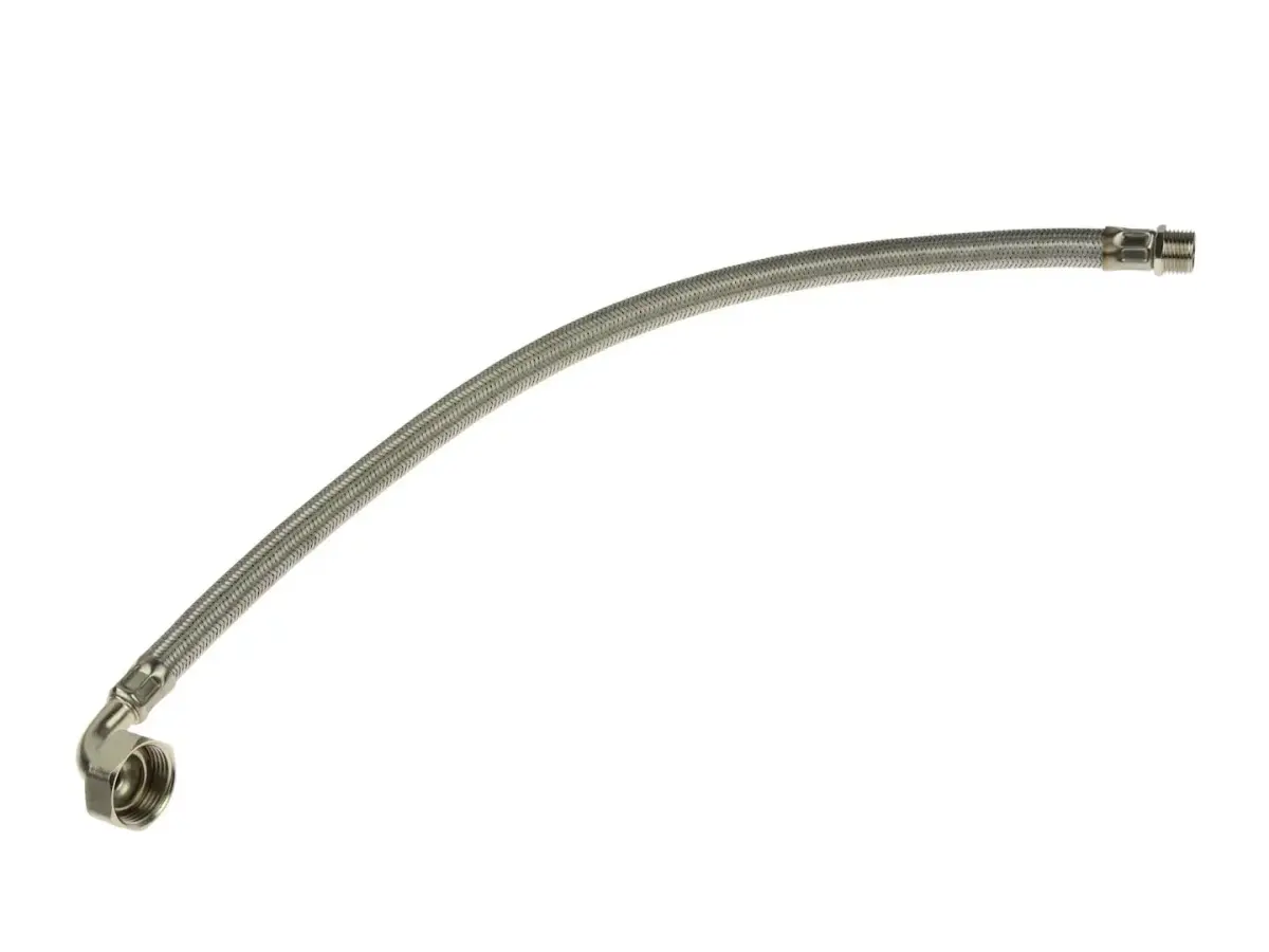 Elastīga nerūsējošā tērauda pīta šļūtene 60cm ūdens sūknim