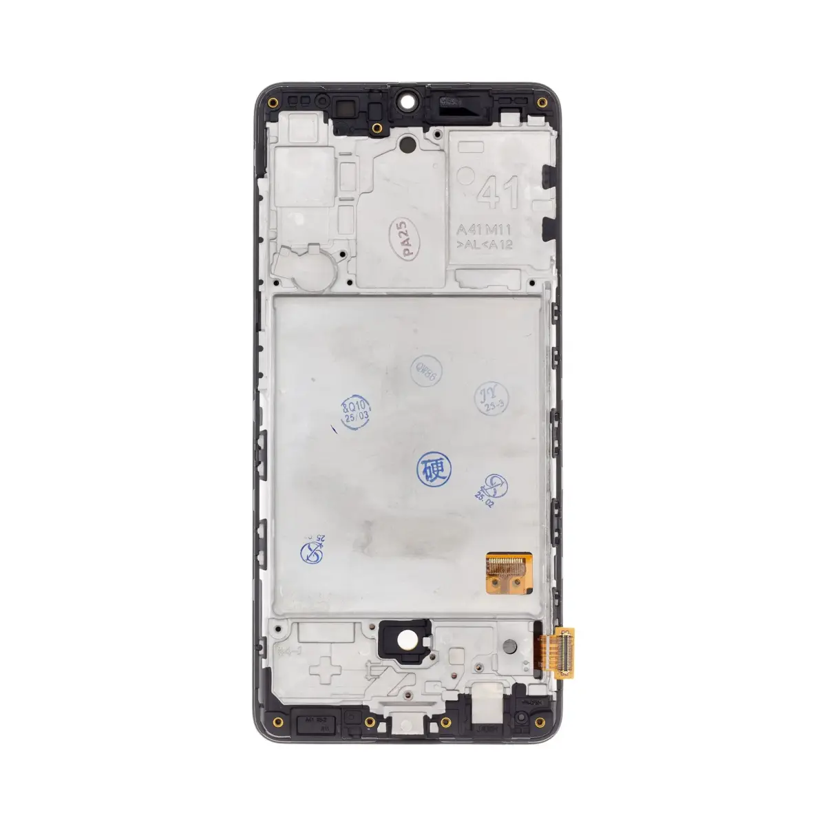 LCD display + Touch Unit + Front Cover for Samsung A415 Galaxy A41 Black