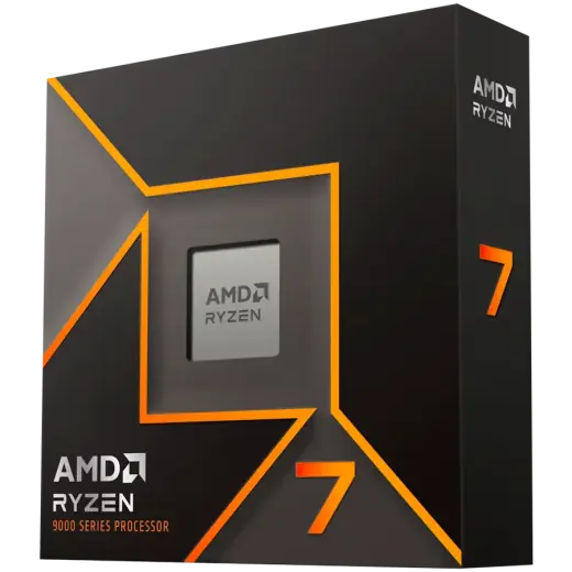AMD CPU Desktop Ryzen 7 8C/16T 9850X3D (5.6GHz,104MB,120W,AM5) tray, with Radeon Graphics