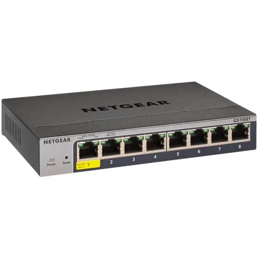 Netgear Switch GS108T (GS108T-300PES) (GS108T300PES)