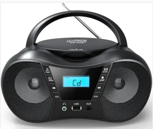 Radio player CD LILA2 USB|BT black