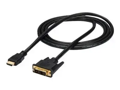 StarTech.com 6ft HDMI to DVI D Adapter Cable - Bi-Directional - HDMI to DVI or DVI to HDMI Adapter for Your Computer Monitor (HDMIDVIMM6) - video cable - 1.83 m