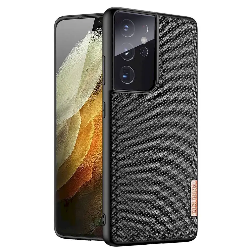 Dux Ducis Fino чехол для телефона Samsung G998 Galaxy S21 Ultra 5G черный