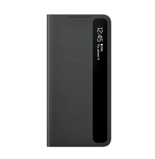EF-ZG996CBE Samsung Clear View Cover for Galaxy S21+ Black