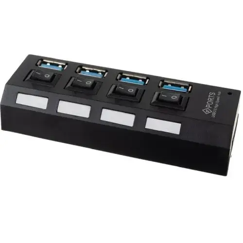 Blackmoon (2269) HUB 4xUSB adapteris