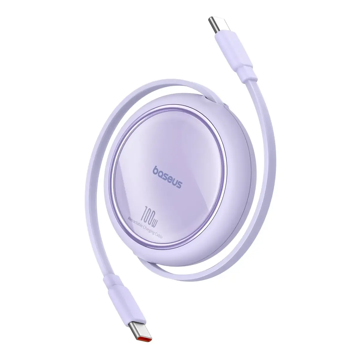 Baseus Free2Draw Mini data transfer and charging cable | USB-C to USB-C | 100W | 1m | purple