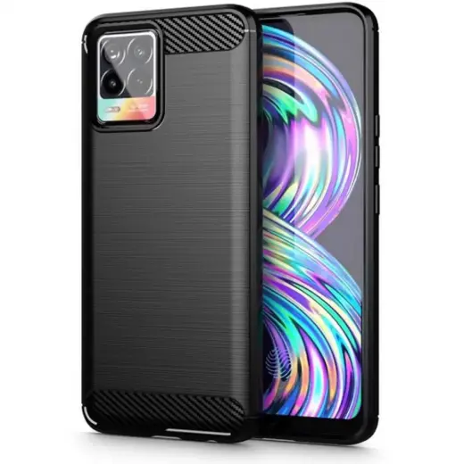 Case for Realme 8 Carbon black