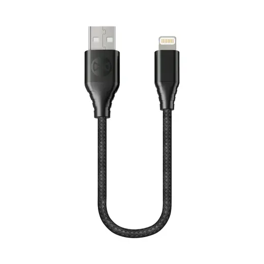 Forever Core провод для передачи данных и зарядки | MFI | USB-A на Lightning | 12W | 0.2m | черный