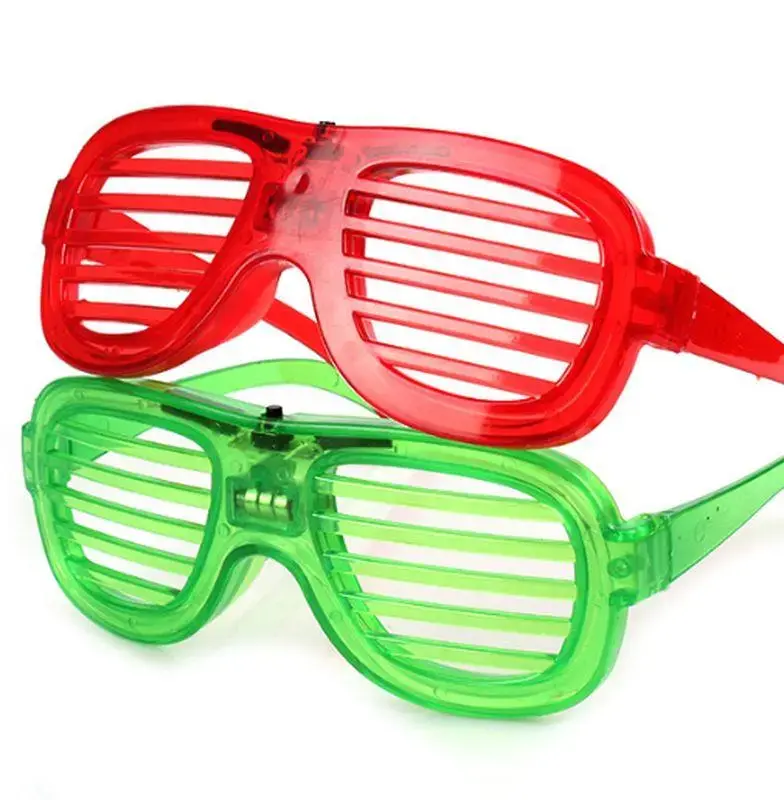 LED GLOWING GLASSES RED