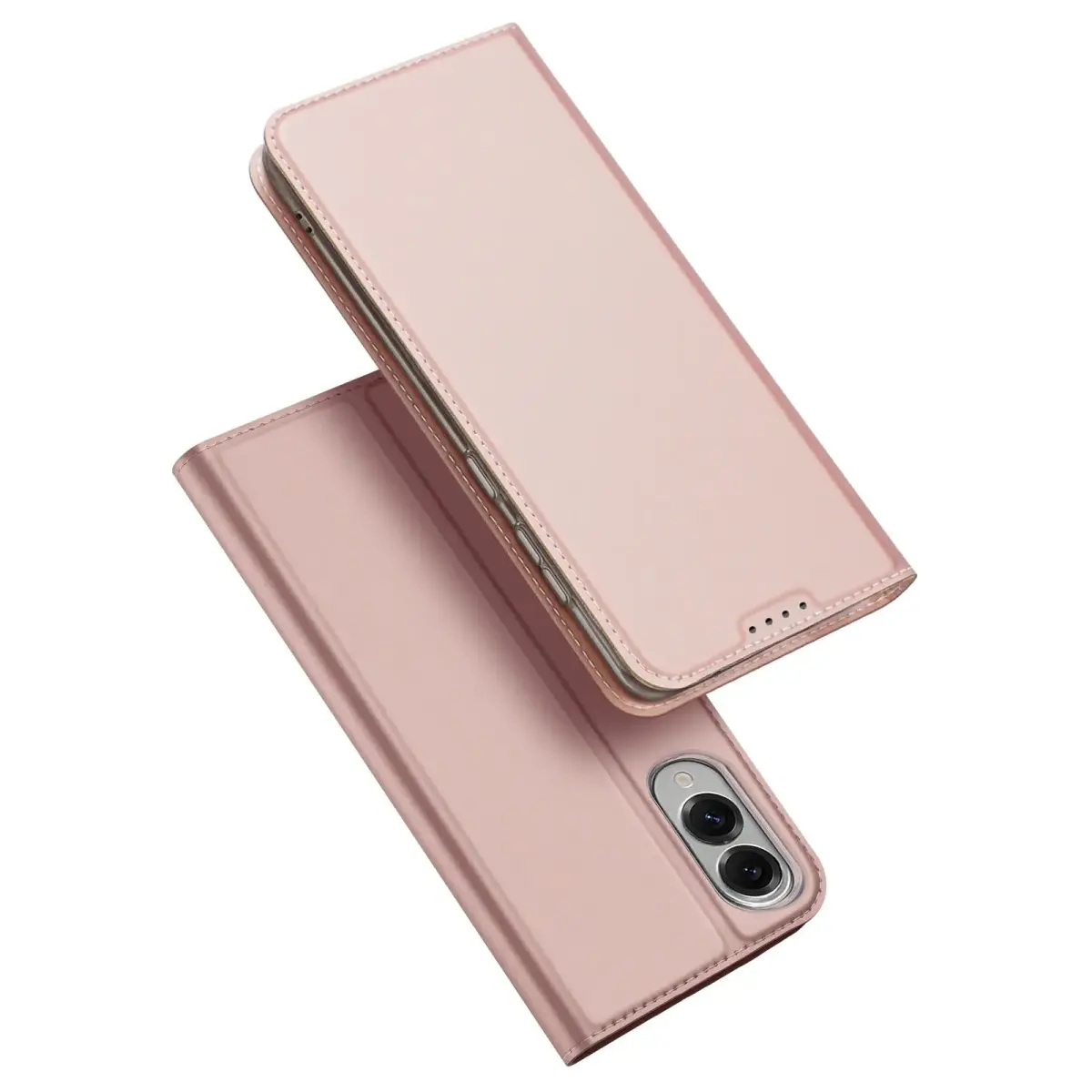 Dux Ducis Skin Pro grāmatveida maciņš telefonam Samsung Galaxy S25 Edge (S937) rozā