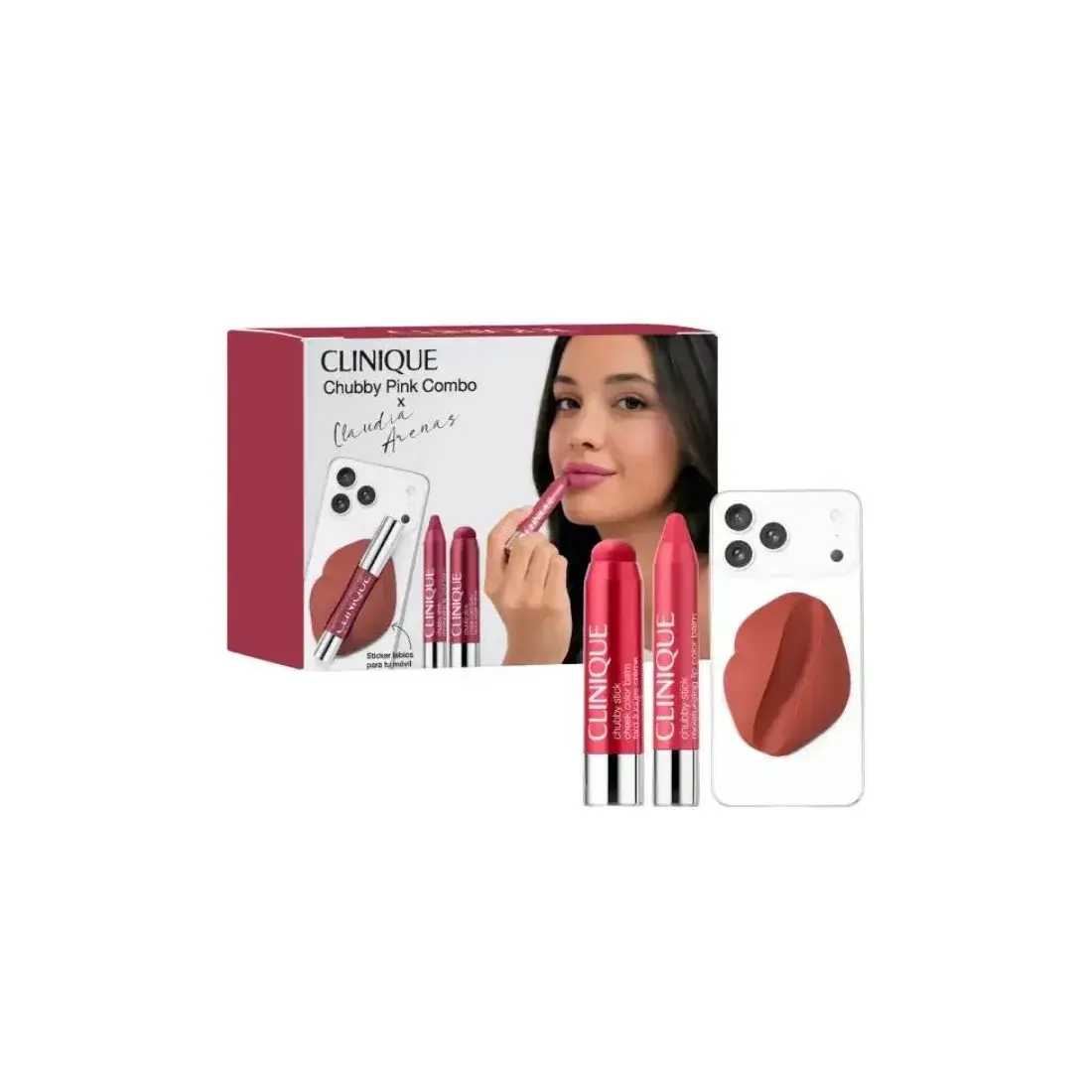 Clinique Clq Chubby Lip Cheek Rosa