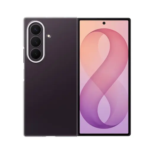 Samsung Clear maciņš telefonam Samsung Galaxy Z Fold 8 Ultra (F976) caurspīdīgs (komplektā aizsargplēve)