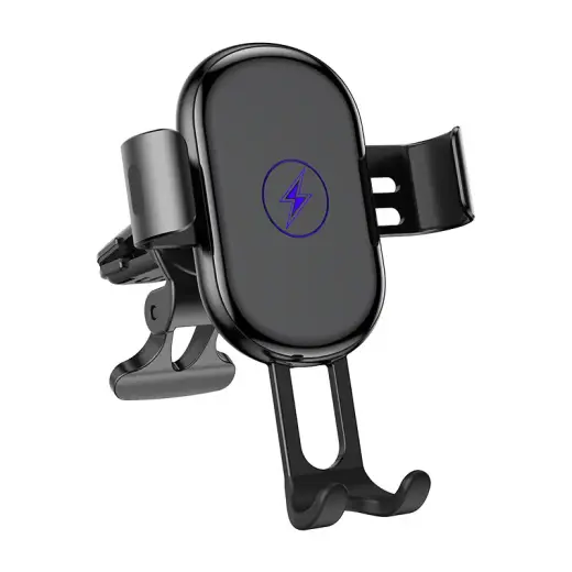 Rock Gravity car holder W31 QC 3.0 induction to air vent black