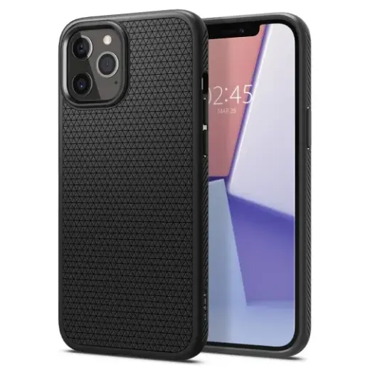 Case SPIGEN Liquid Air ACS01701 for Iphone 12|12 Pro - Matte Black