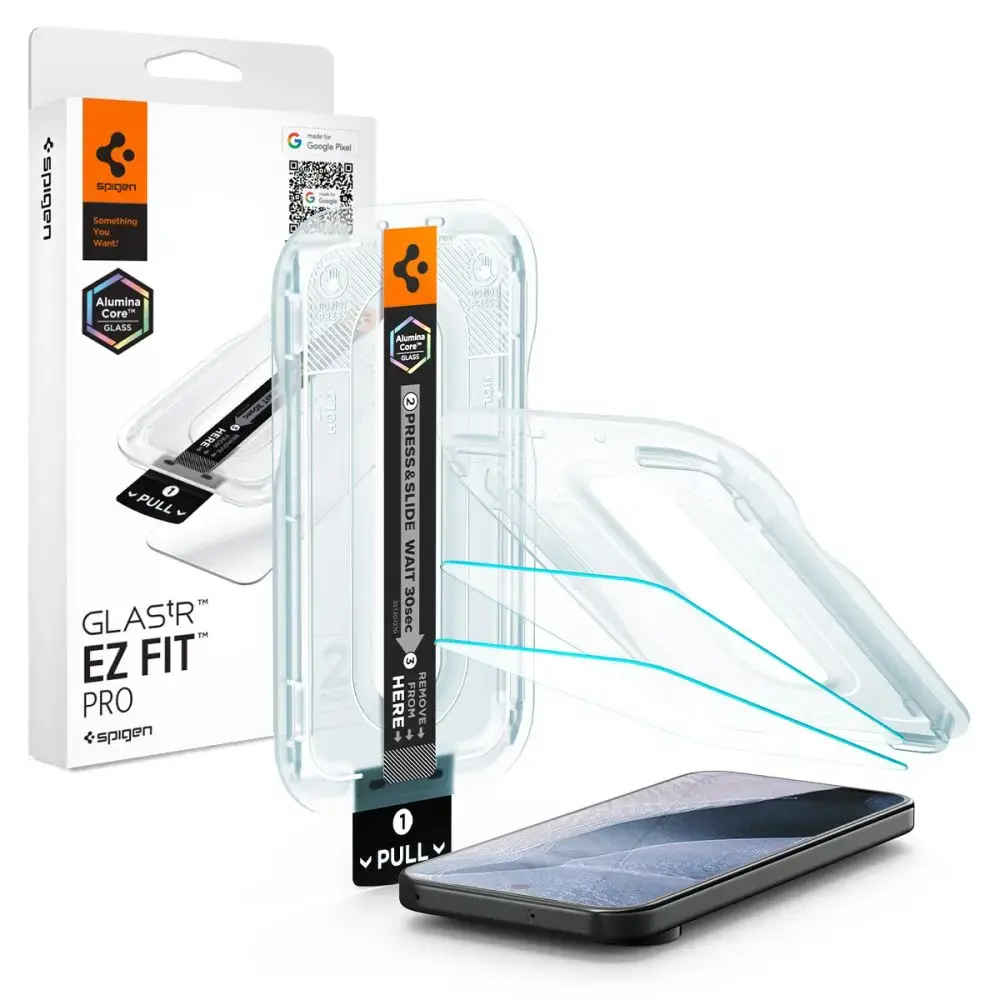 SZKŁO HARTOWANE SPIGEN GLAS.TR EZ FIT PRO AC 2-PACK GOOGLE PIXEL 11 PRO XL CLEAR