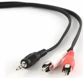 Kabelis Gembird 3.5mm Jack - 2x RCA 20m