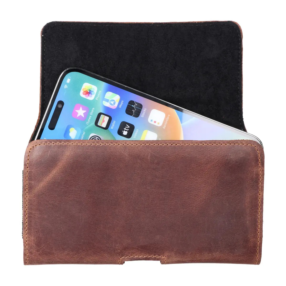 OEM Horizontal Leather Belt Phone Pouch