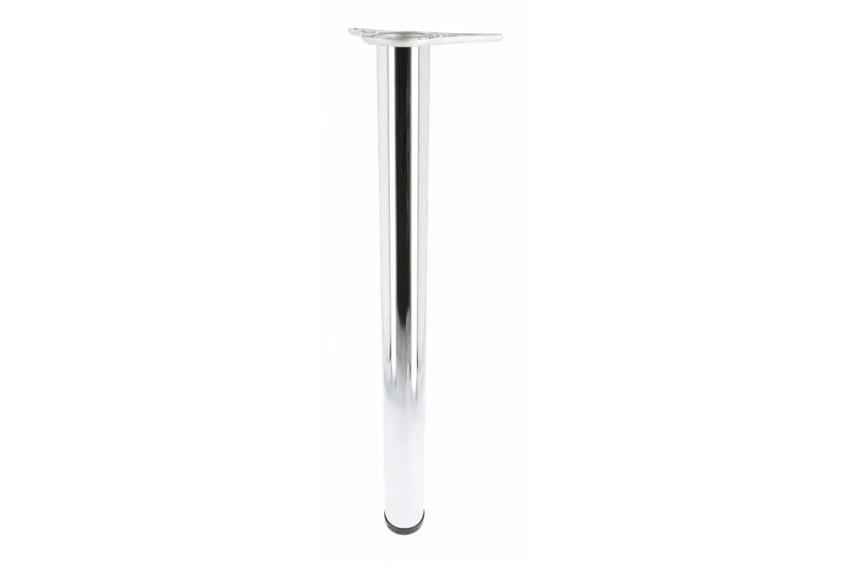 Galda kāja 820mm hromēta