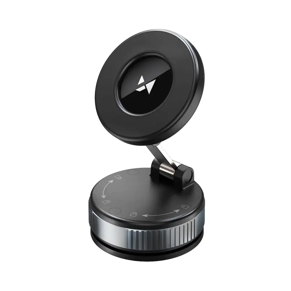 Wozinsky WUSM-01 Magnetic Car Holder for Dashboard/Windshield - Black