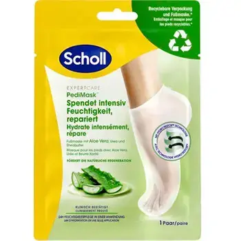 Scholl PediMask™ Foot Mask ( 1 pair ) - with aloe vera