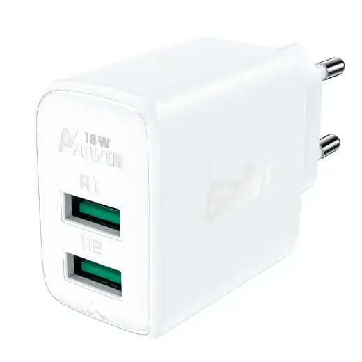 Acefast A33 travel charger | 18W | QC3.0 | USB-A | white