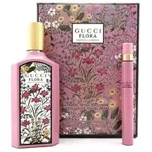 "Flora Gorgeous Gardenia Gift Set EDP 100 ml and mini EDP 10 ml."