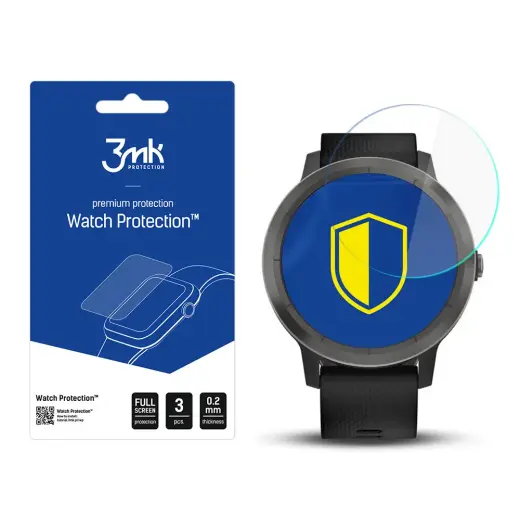 Garmin Vivoactive 3 - 3mk Watch Protection™ v. FlexibleGlass Lite screen protector