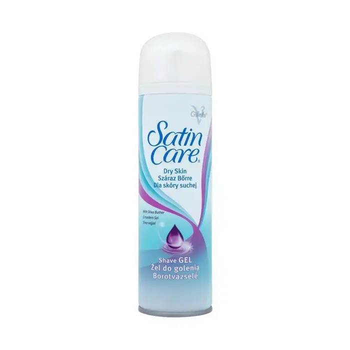 Gillette Satin Care skūšanās želeja Dry skin, 200ml