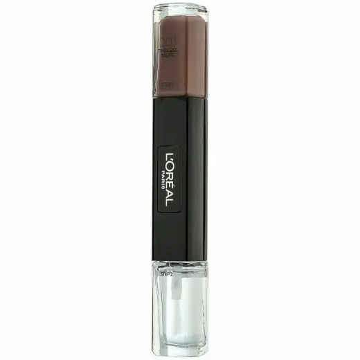 L'Oreal Paris, Infallible, Gel-Effect, Nail Polish 2-In-1, 003, Timeless Taupe, 2 x, 5 ml