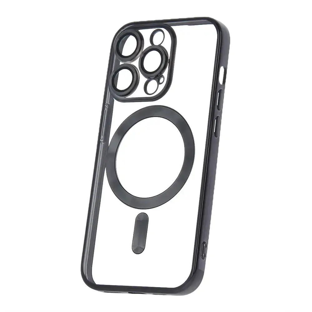 Color Chrome Mag maciņš ar MagSafe atbalstu telefonam iPhone 14 Pro melns