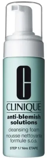 Clinique Anti-Blemish Solutions cleansing foam for problematic skin, acne 125 ml