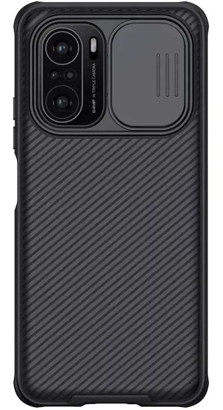Nillkin CamShield Pro Hard Case for Xiaomi Poco F3 Black
