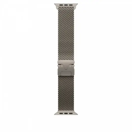 Natural Titanium Milanese Loop 49 mm - L