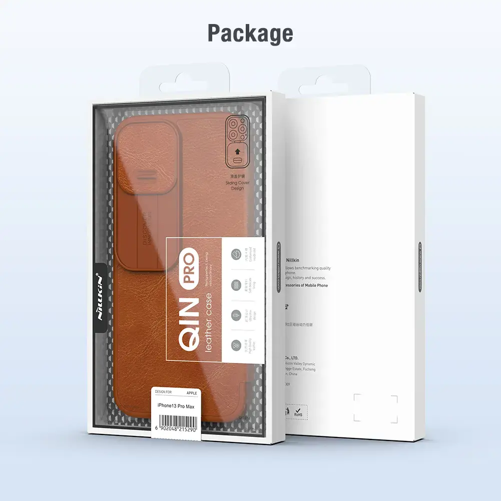 Nillkin Qin Book PRO Case for iPhone 13 Pro Blue