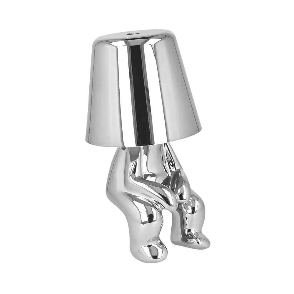 Night lamp Silver Man design L