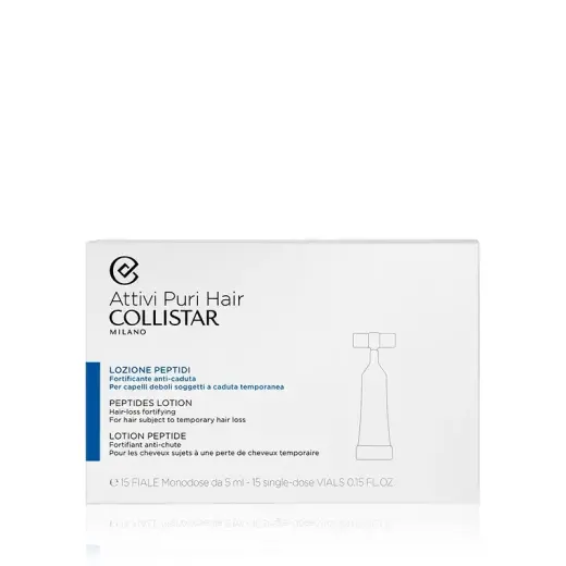 Collistar Strengthening Treatment Against Hair Loss Peptides (Fortifying Anti-Hair Loss Lotion) 15 X 5 Ml