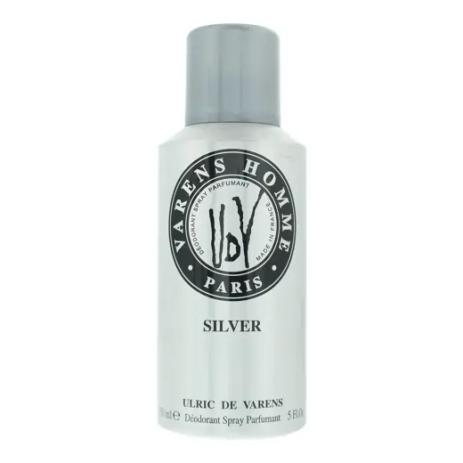 Ulric De Varens, UDV Silver, Deodorant Spray, For Men, 150 ml