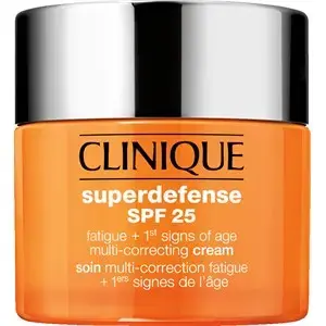 Clinique Superdefense Fatigue + 1St Signs of Age Multi-Correcting Cream for Very Dry to Dry Combination Skin Spf25 30Ml
