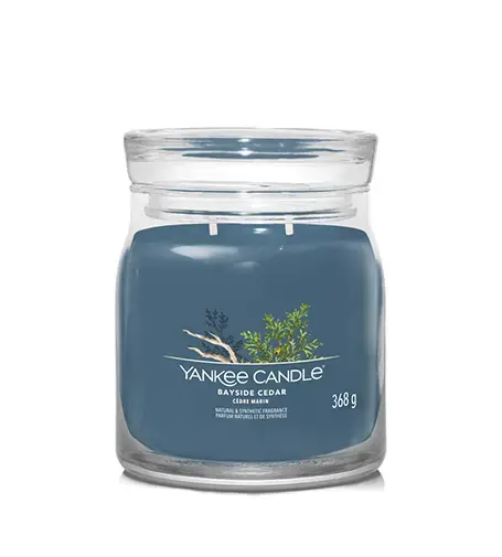 Yankee Candle Bayside Cedar signature candle medium 368 g