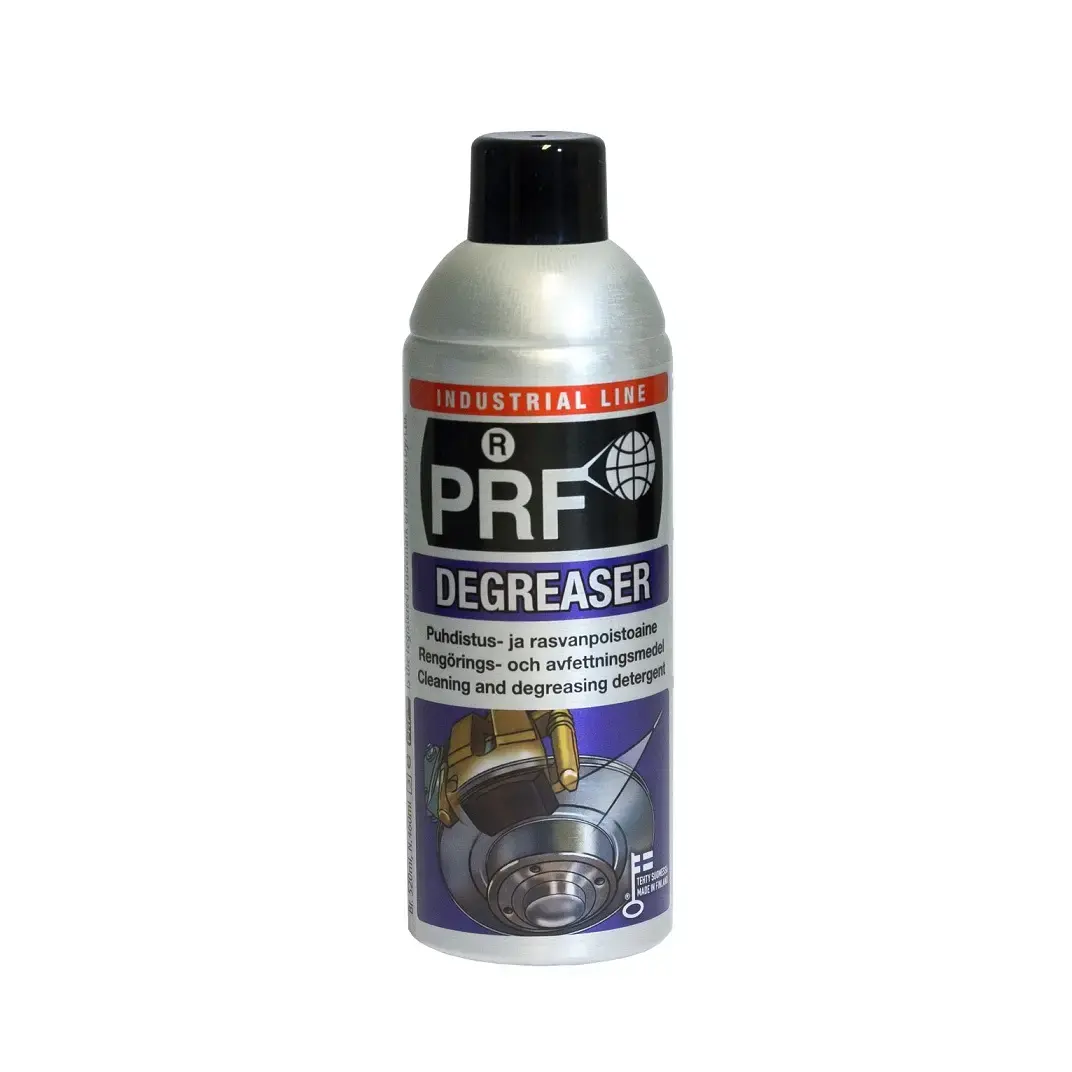 PRF Effective cleanser and disinfectant. Removes grease and oil. 520ml DEGREASER Taerosol