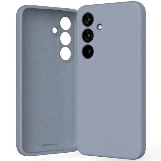 Силиконовый чехол для телефона Mercury для Samsung Galaxy S25 лаванда