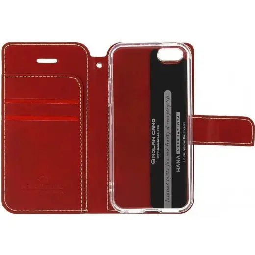 Molan Cano Issue Book Case for Xiaomi Redmi 9A|9AT Red